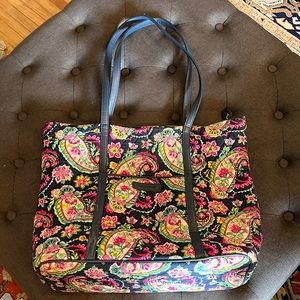 Vera Bradley Tote Bag in Petal Paisley